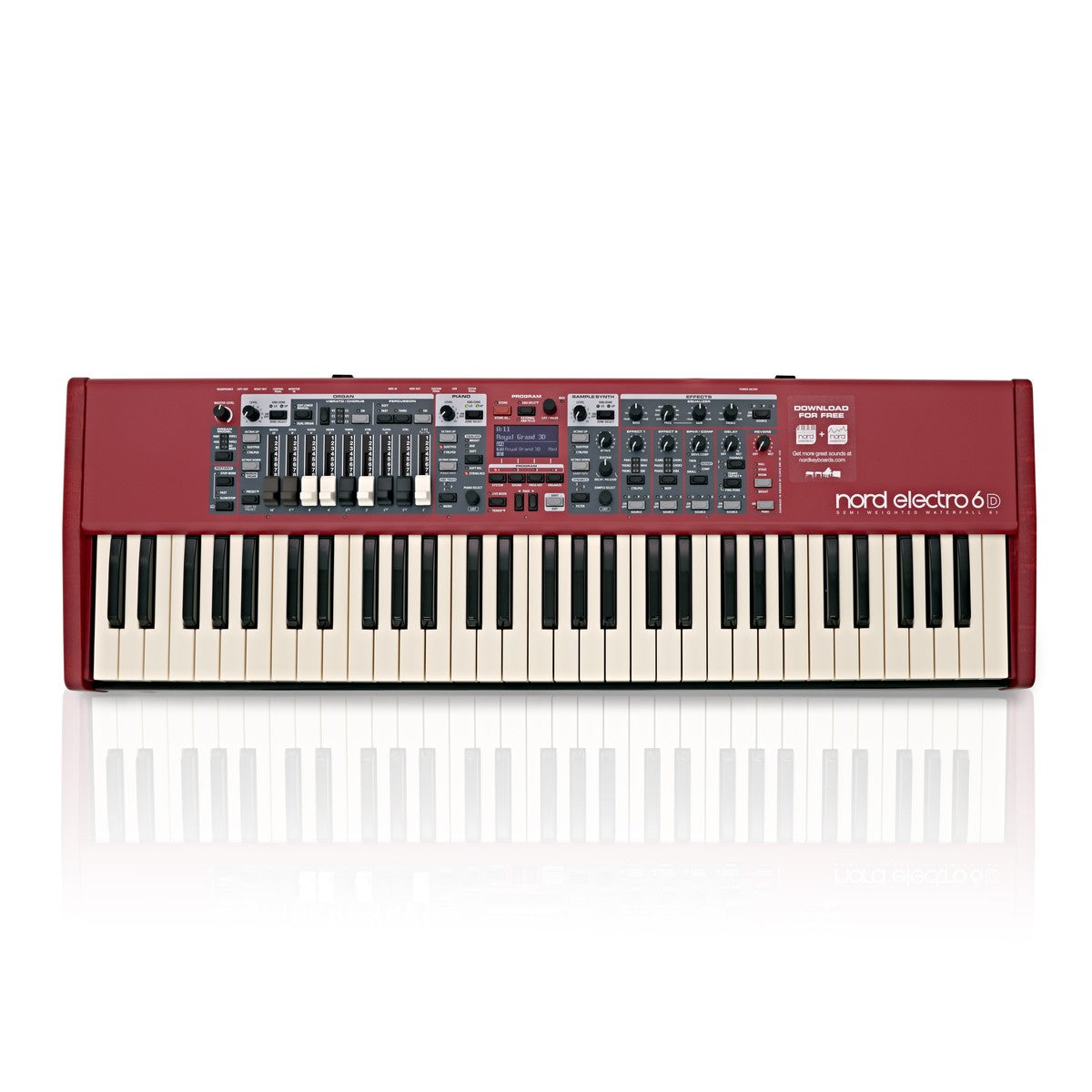 Clavia Nord Electro 6D 61 Stage Piano Profesional 18