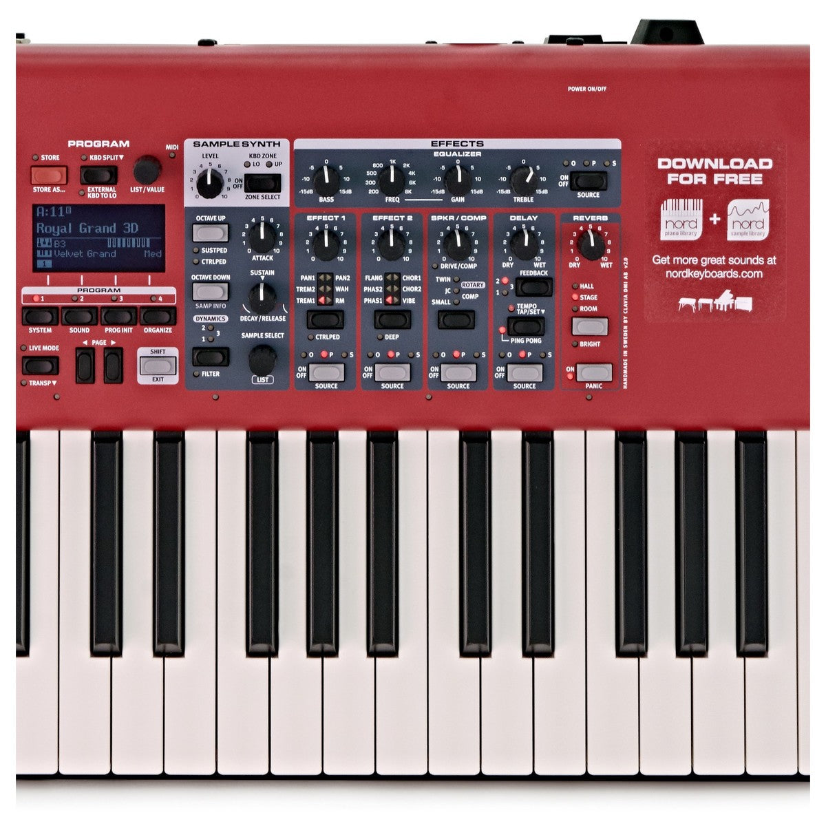 Clavia Nord Electro 6HP Stage Piano Profesional 8