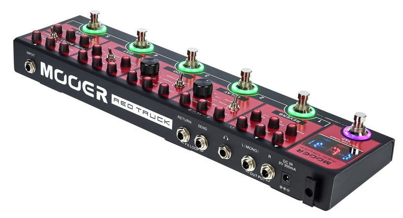 Mooer Red Truck Pedalera Multiefectos Guitarra 3