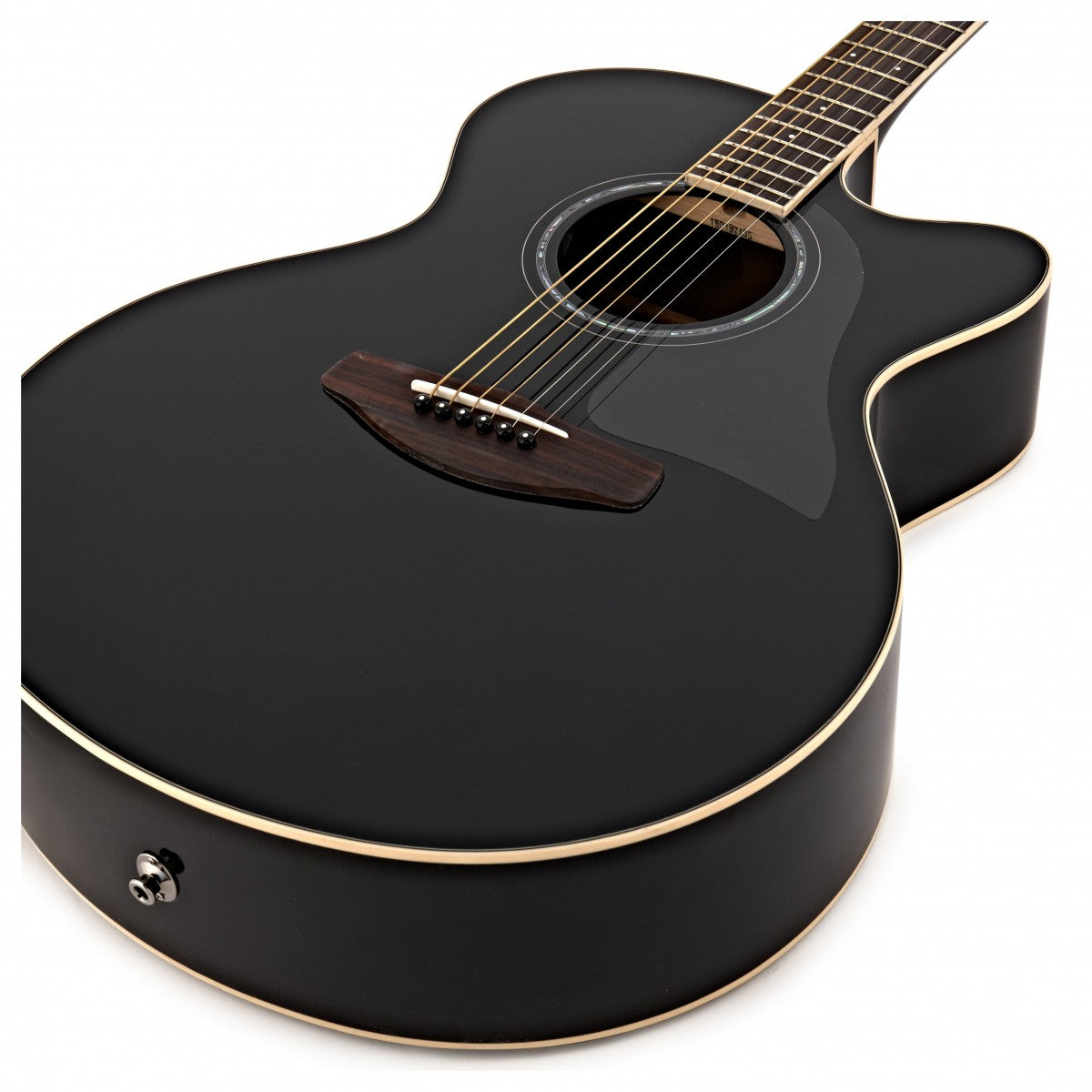 Yamaha CPX600 BL Guitarra Electroacústica Negra 4