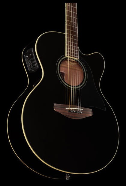 Yamaha CPX600 BL Guitarra Electroacústica Negra 14