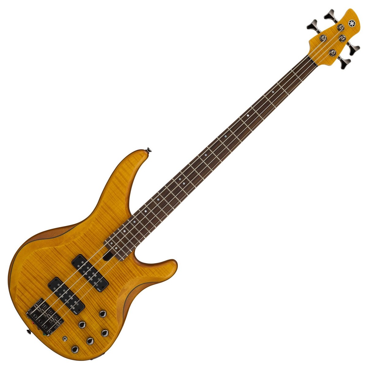 Yamaha TRBX604 FM MAM Bajo Eléctrico Matte Amber 7