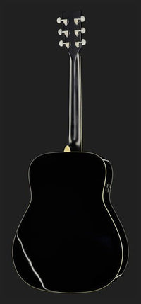 Yamaha FGTA BL Transacoustic Guitarra Electroacústica Western Negra 2