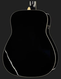 Yamaha FGTA BL Transacoustic Guitarra Electroacústica Western Negra 4