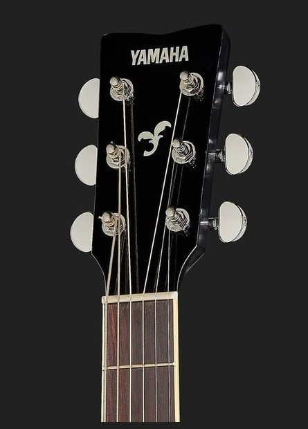 Yamaha FGTA BL Transacoustic Guitarra Electroacústica Western Negra 5