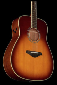 Yamaha FGTA BS Transacoustic Guitarra Electroacústica Western Brown Sunburst 7