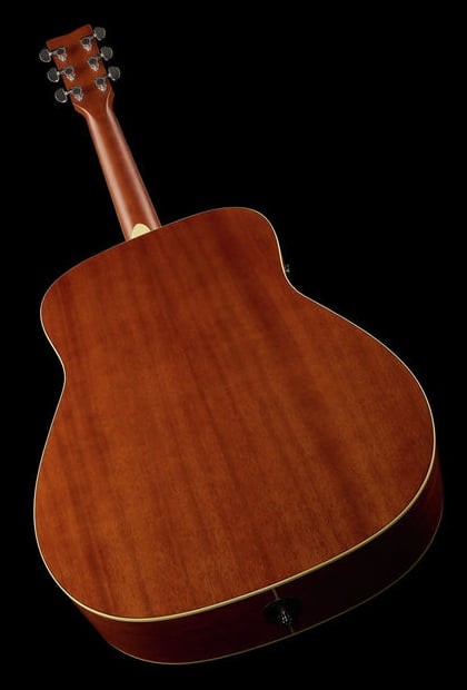 Yamaha FGTA BS Transacoustic Guitarra Electroacústica Western Brown Sunburst 11