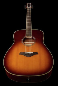 Yamaha FGTA BS Transacoustic Guitarra Electroacústica Western Brown Sunburst 12