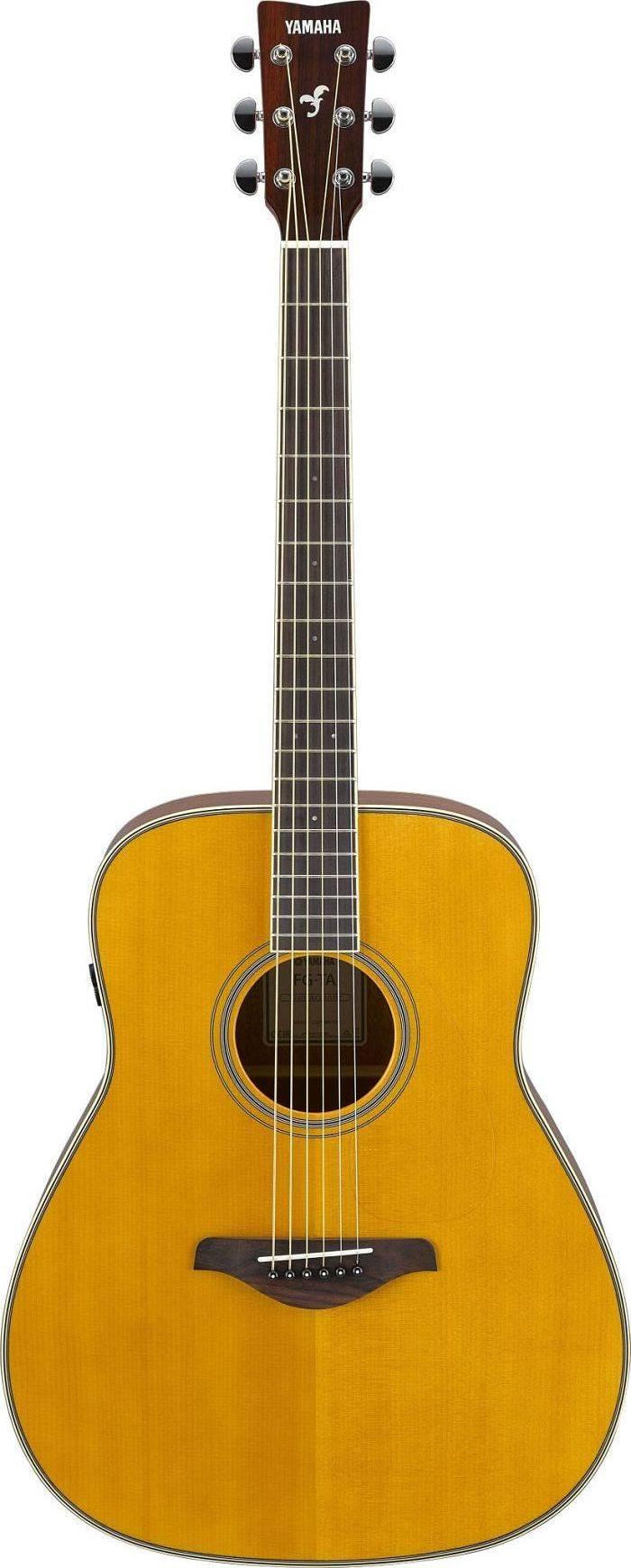 Yamaha FGTA VT Transacoustic Guitarra Electroacústica Western Natural 1