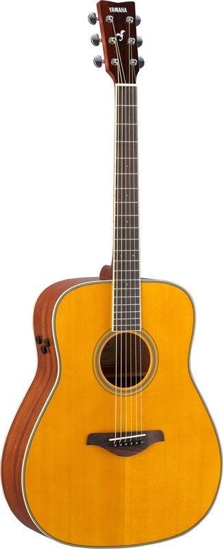 Yamaha FGTA VT Transacoustic Guitarra Electroacústica Western Natural