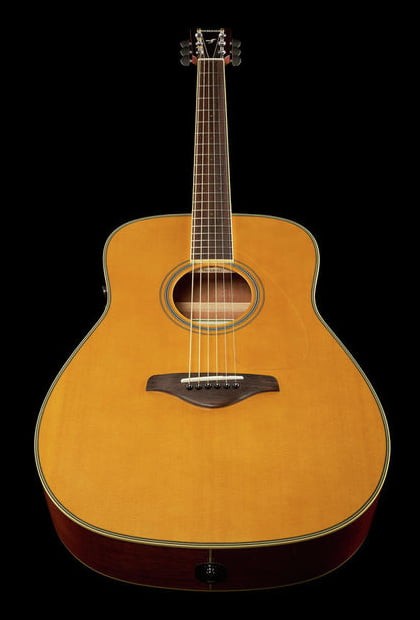 Yamaha FGTA VT Transacoustic Guitarra Electroacústica Western Natural 15