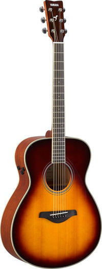 Yamaha FSTA BS Transacoustic Guitarra Electroacústica Concierto Brown Sunburst 1