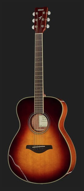 Yamaha FSTA BS Transacoustic Guitarra Electroacústica Concierto Brown Sunburst 2