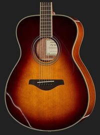 Yamaha FSTA BS Transacoustic Guitarra Electroacústica Concierto Brown Sunburst 4