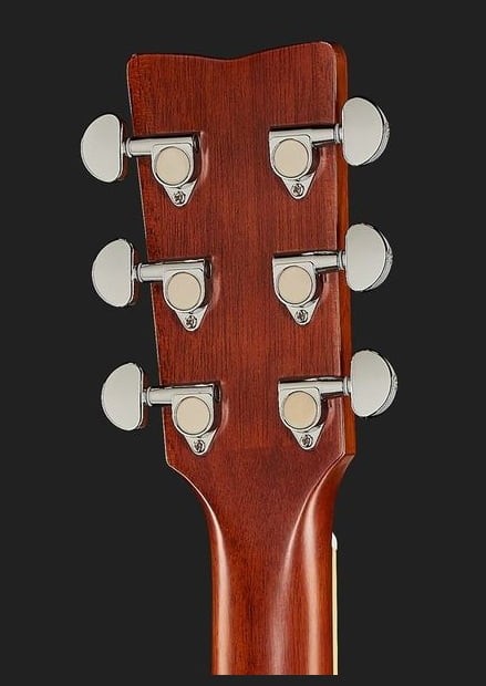 Yamaha FSTA BS Transacoustic Guitarra Electroacústica Concierto Brown Sunburst 7