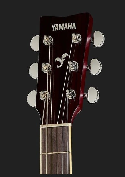 Yamaha FSTA RR Transacoustic Guitarra Electroacústica Concierto Rusty Red 5