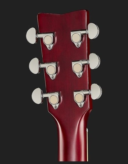 Yamaha FSTA RR Transacoustic Guitarra Electroacústica Concierto Rusty Red 6