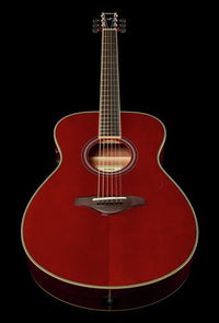 Yamaha FSTA RR Transacoustic Guitarra Electroacústica Concierto Rusty Red 12