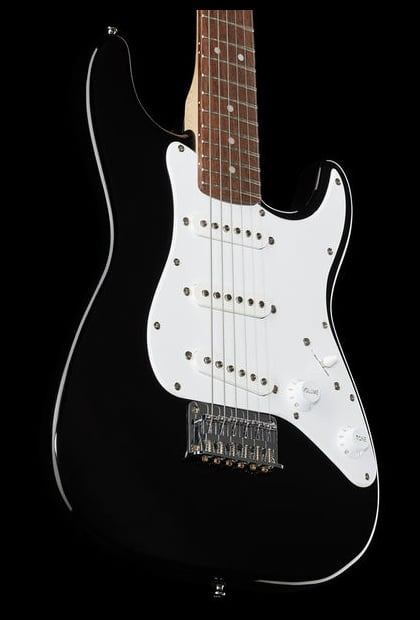 Squier Mini Stratocaster V2 IL Guitarra Eléctrica Negra 10