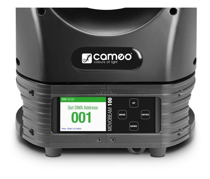 Cameo MB100 Movo Beam Cabeza Móvil con Corona Led 4