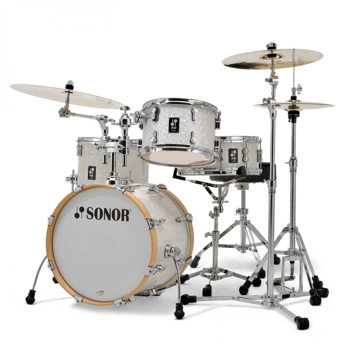 Sonor AQ2 Bop Set WHP Batería Acústica White Pearl 11