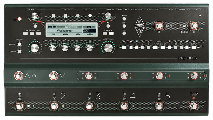 Kemper Profiler Stage Pedalera 1