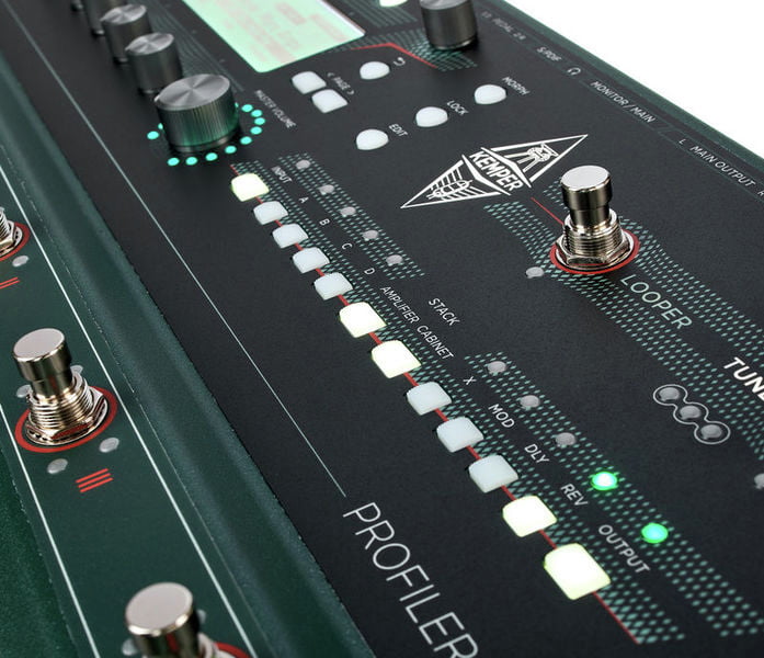 Kemper Profiler Stage Pedalera 9