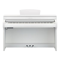 Yamaha -Pack- CLP735WH Piano Digital Blanco Mate + Banqueta y Auriculares 3