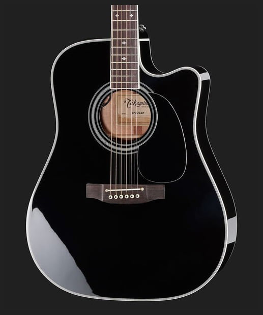 Takamine EF341SC Legacy Guitarra Electroacústica Dreadnought Negra 14