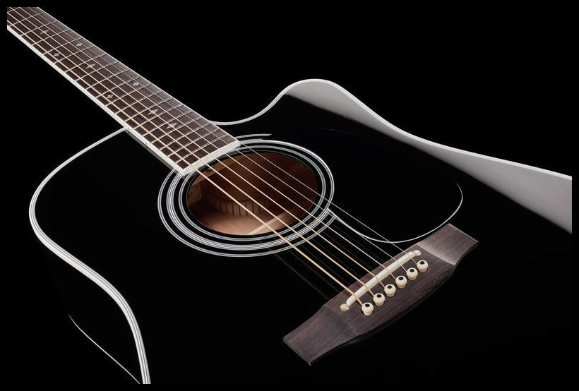 Takamine EF341SC Legacy Guitarra Electroacústica Dreadnought Negra 18