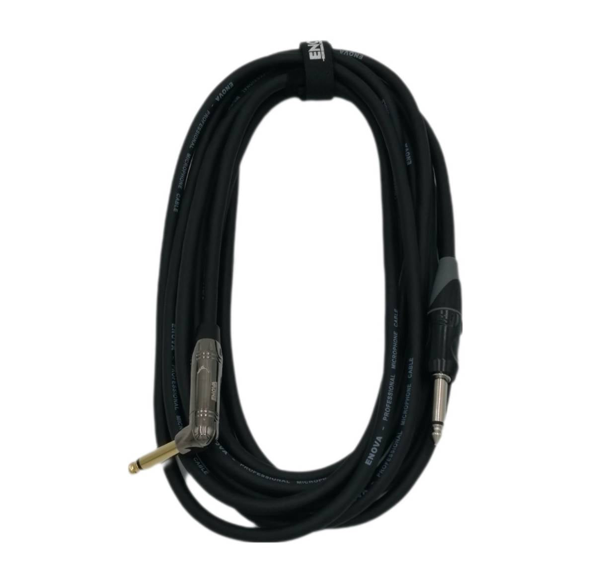 Enova EC-A1-PXMM2-3 Cable Instrumento Jack Acodado Recto 3 Metros 1