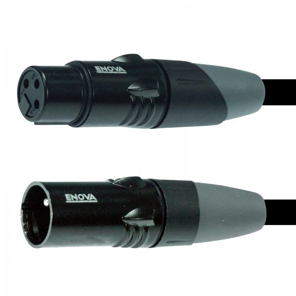 Enova Ec-A1-XLFM-1 Cable Micrófono XLR Macho XLR Hembra 1 Metro 2