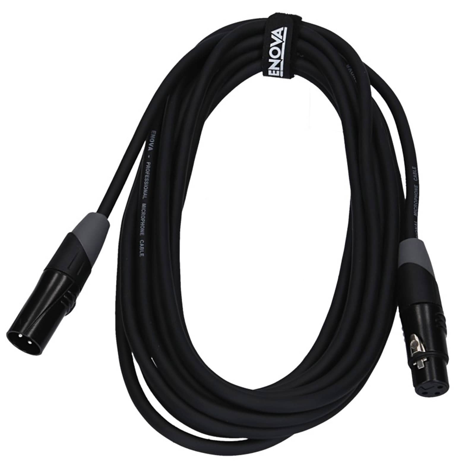 Enova EC-A1-XLFM-10 Cable Micrófono XLR Macho XLR Hembra 10 Metros 1