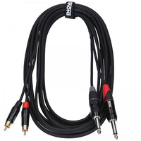 Enova Ec-A3-CLMPLM-1 Cable 2 X RCA a 2 X Jack Mono 1 Metro 1