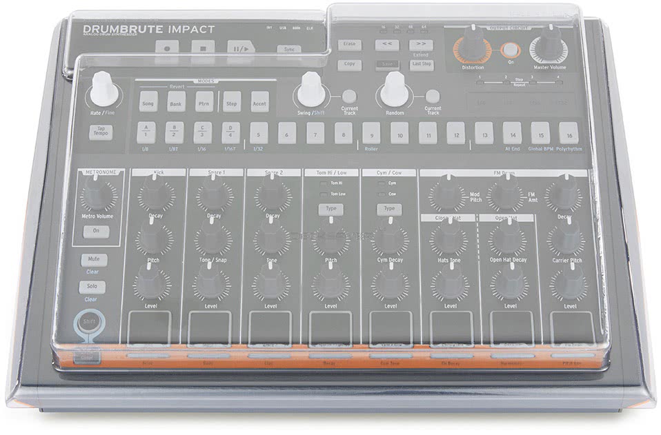 Decksaver DS-PC-DRUMBRUTEIMPAC Tapa Protectora Arturia Drumbrute Impact 2