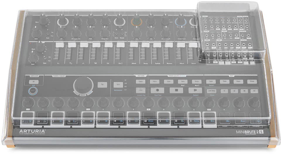 Decksaver DS-PC-MINIBRITE2S Tapa Protectora Arturia Minibrute 2S 2