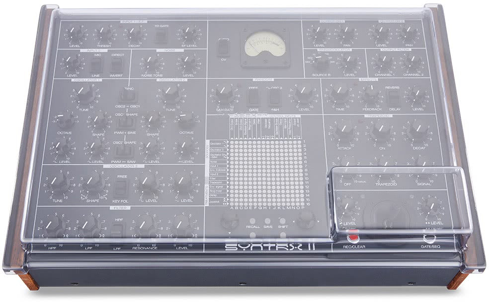 Decksaver DS-PC-SYNTRX2 Tapa Protectora Erica Synths SYNTRX2 2