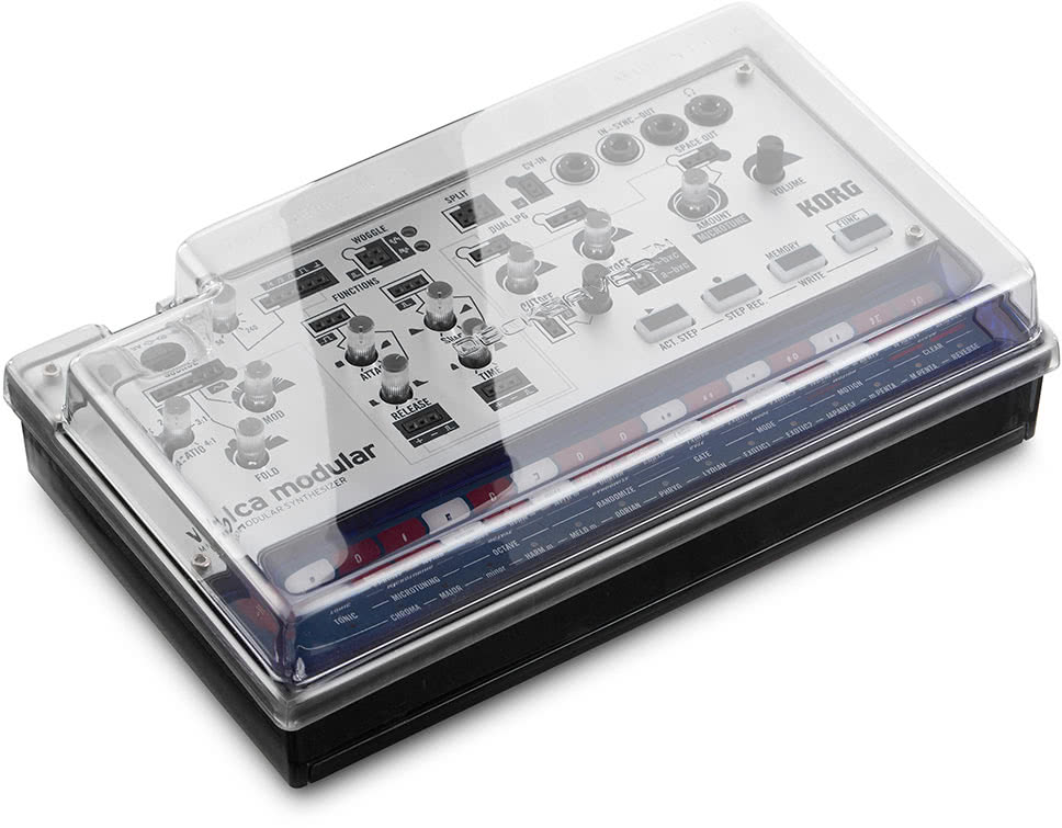 Decksaver DS-PC-VOLCA2 Tapa Protectora Korg Drum Modular y Mix 2