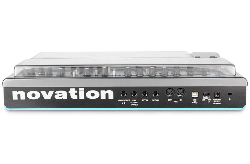 Decksaver DS-PC-BASSSTATION2 Tapa Protectora Novation Bass Station II 5