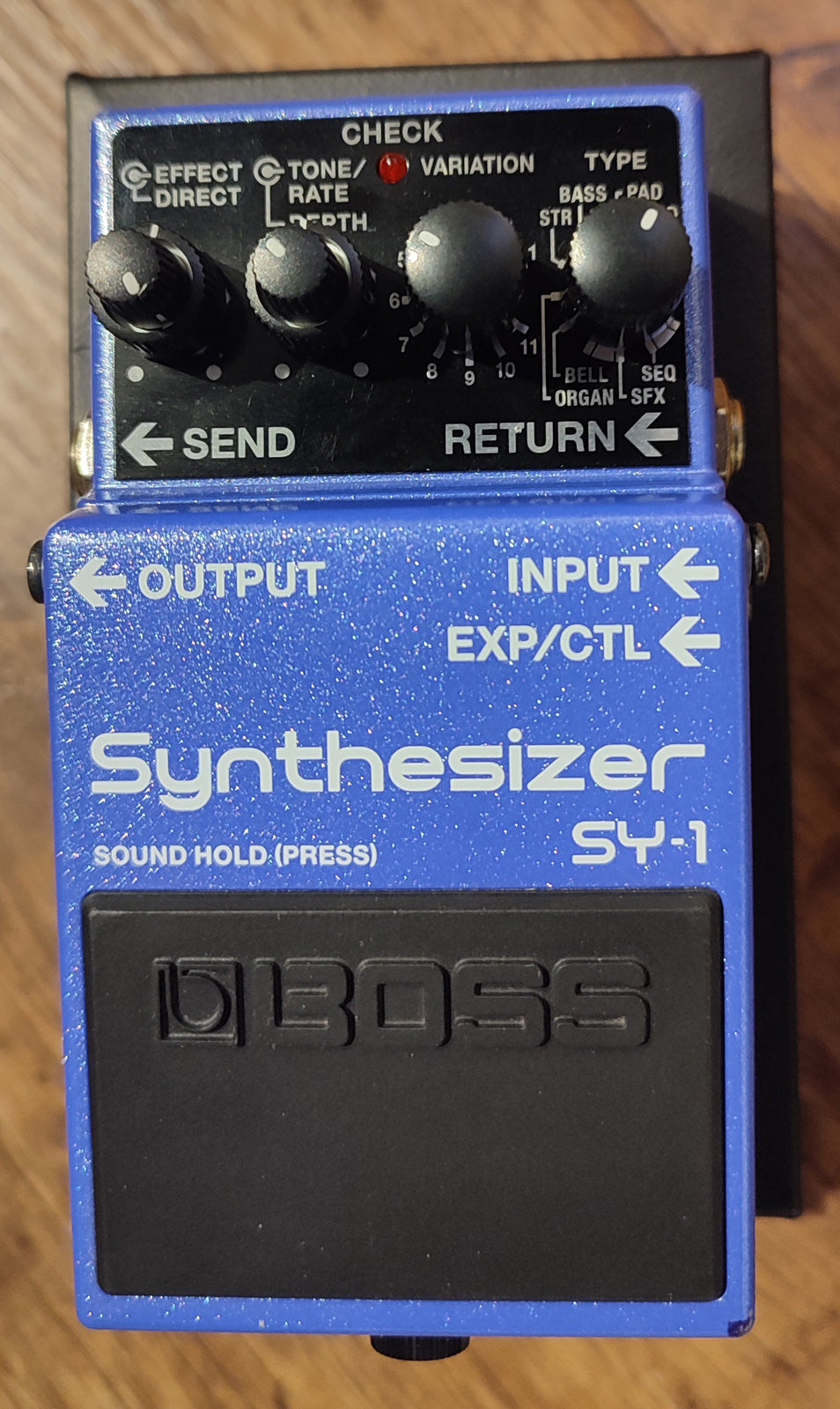 Boss SY1 Synthesizer Pedal Sintetizador Guitarra. Segunda Mano 1