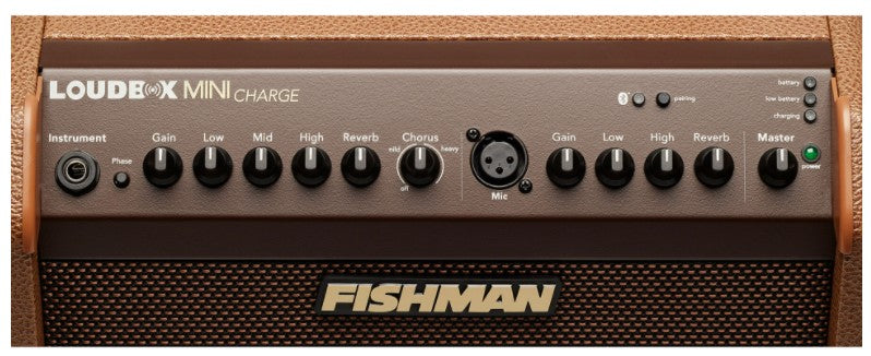 Fishman Loudbox Mini Charge Amplificador Guitarra Acústica con Bluetooth 7