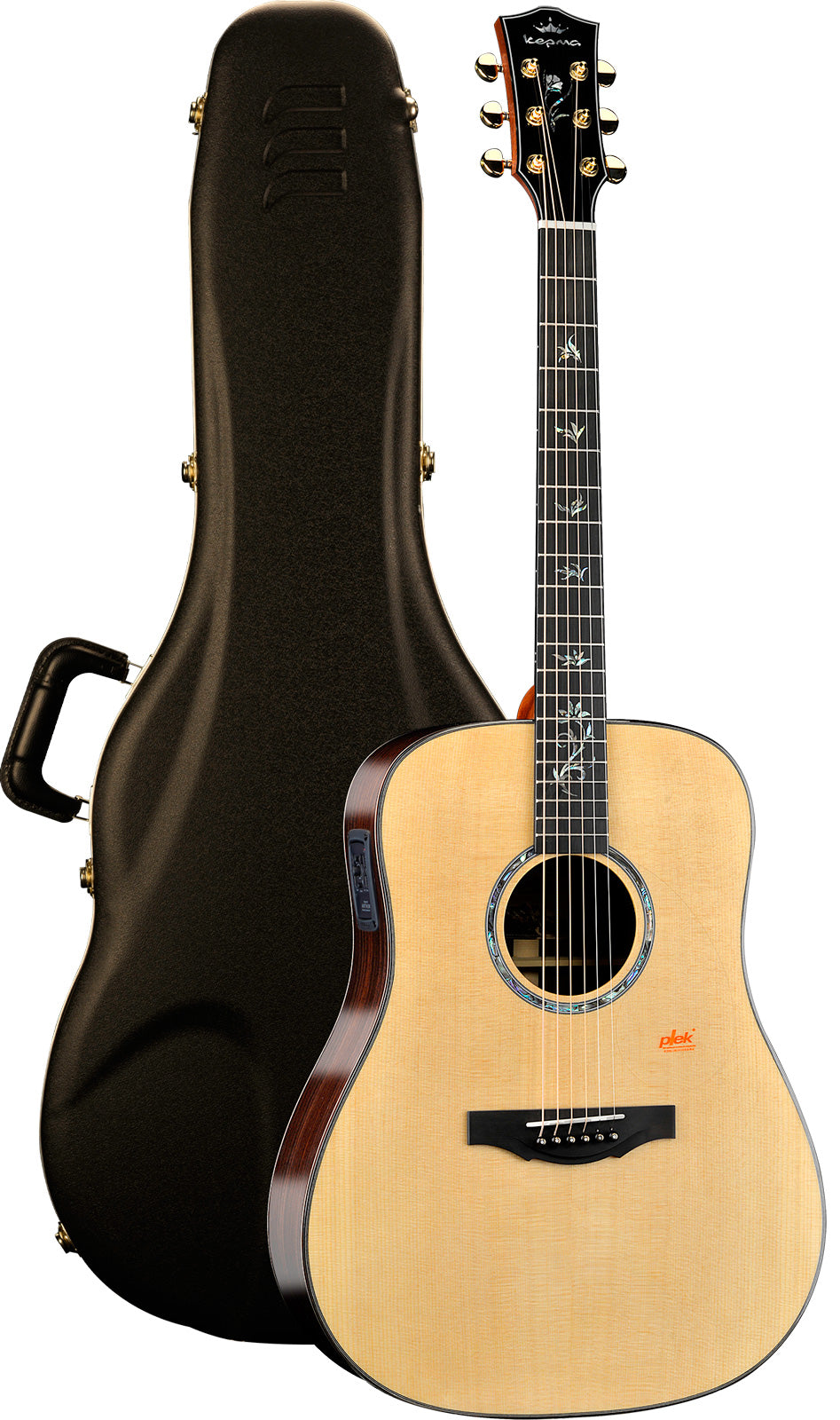 Kepma B1ED N All Solid Guitarra Electroacústica Dreadnought Natural 1