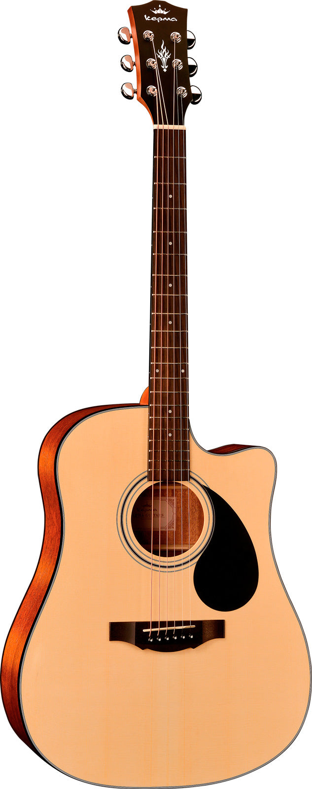 Kepma EDC N Plytone Guitarra Acústica Dreadnought Natural 1