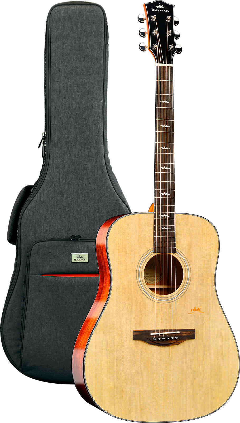 Kepma F1D N Solid Top Guitarra Acústica Dreadnought Natural 1