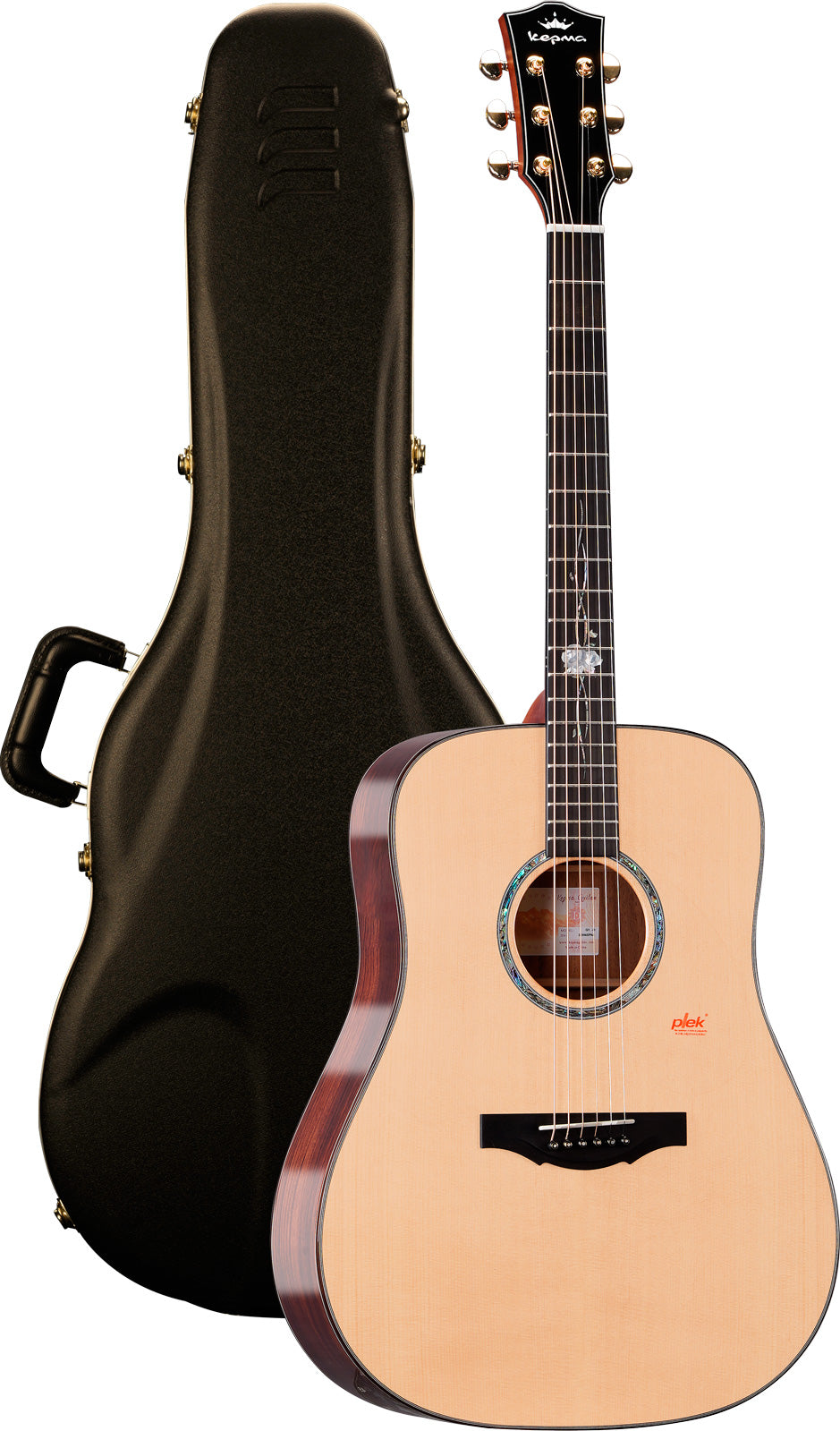 Kepma G1D N Solid Top Guitarra Acústica Dreadnought Natural 1