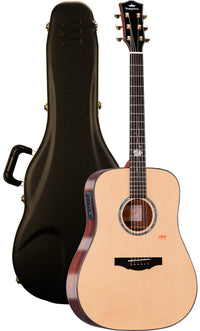 Kepma G1ED N Solid Top Guitarra Electroacústica Dreadnought Natural 1