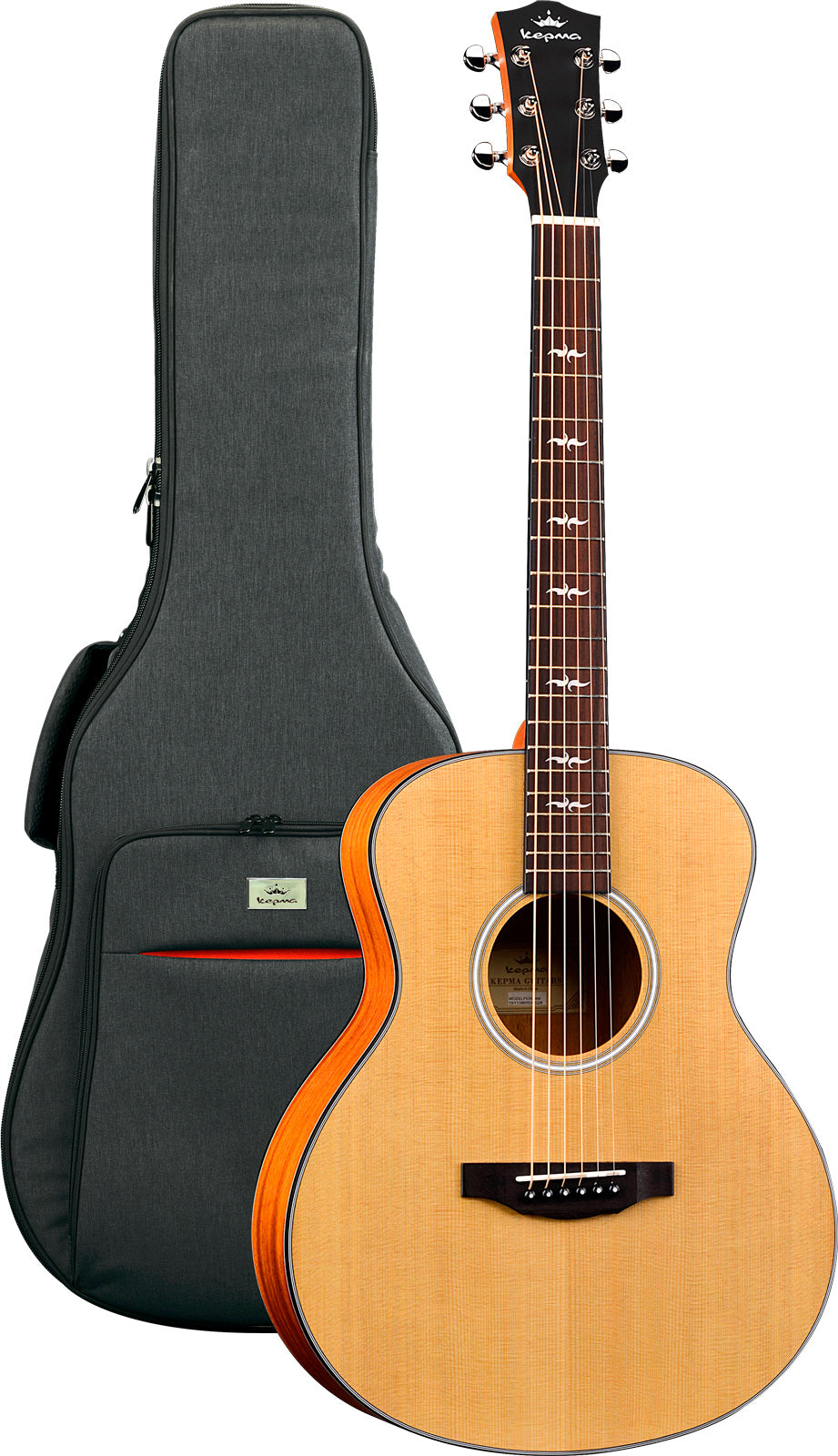 Kepma FS36 N Travel Guitarra Acústica Mini Orquesta Natural 1