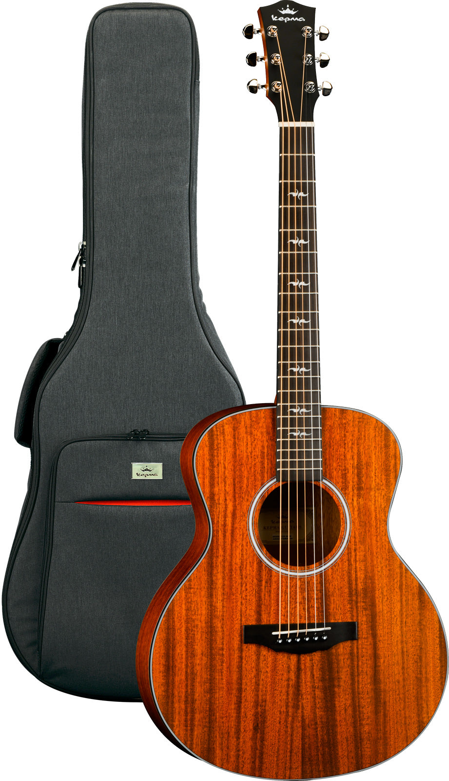 Kepma FS36 W Travel Guitarra Acústica Mini Orquesta Nogal 1