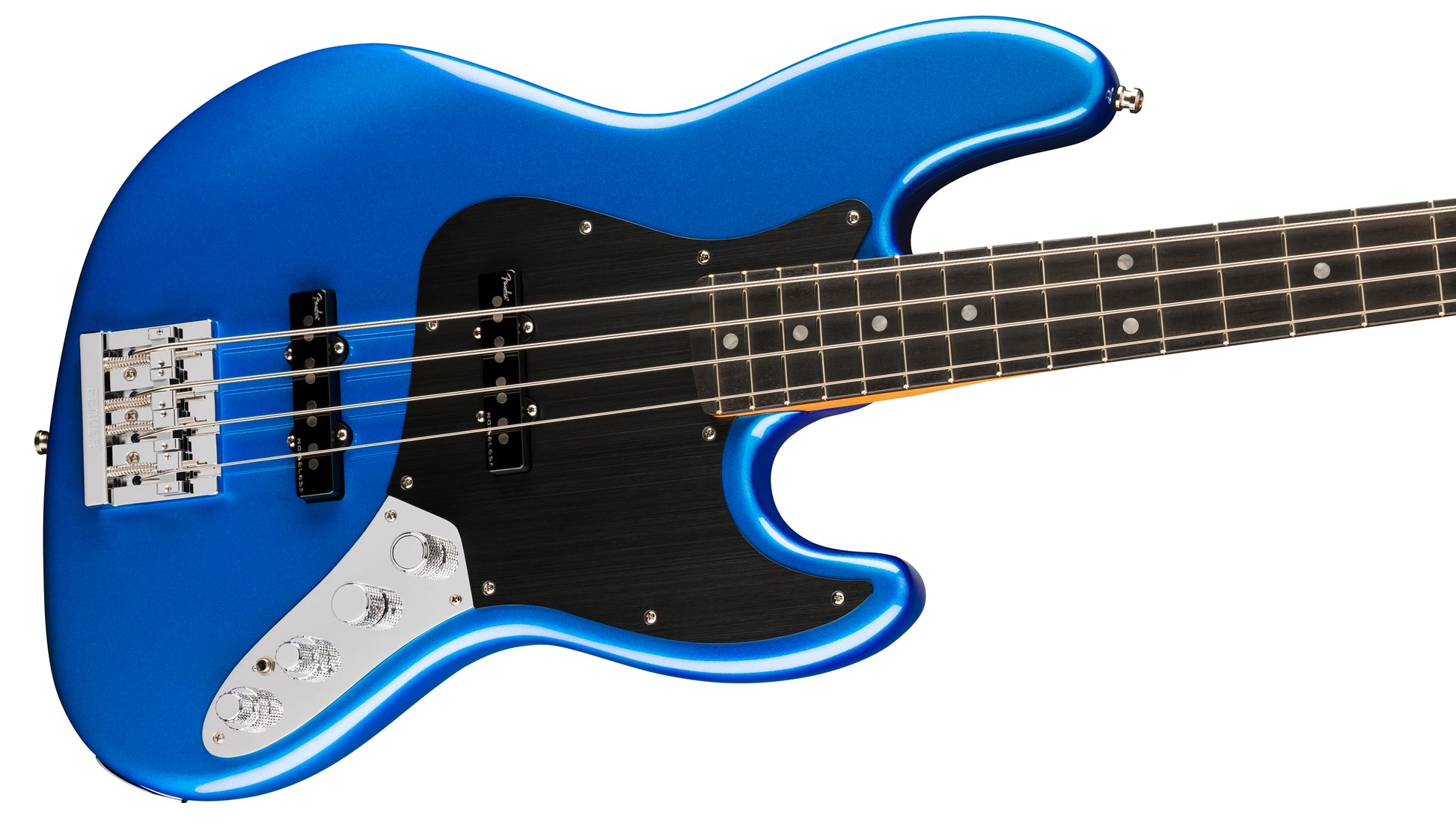 Fender American Ultra II Jazz Bass EB Bajo Eléctrico Noble Blue 3