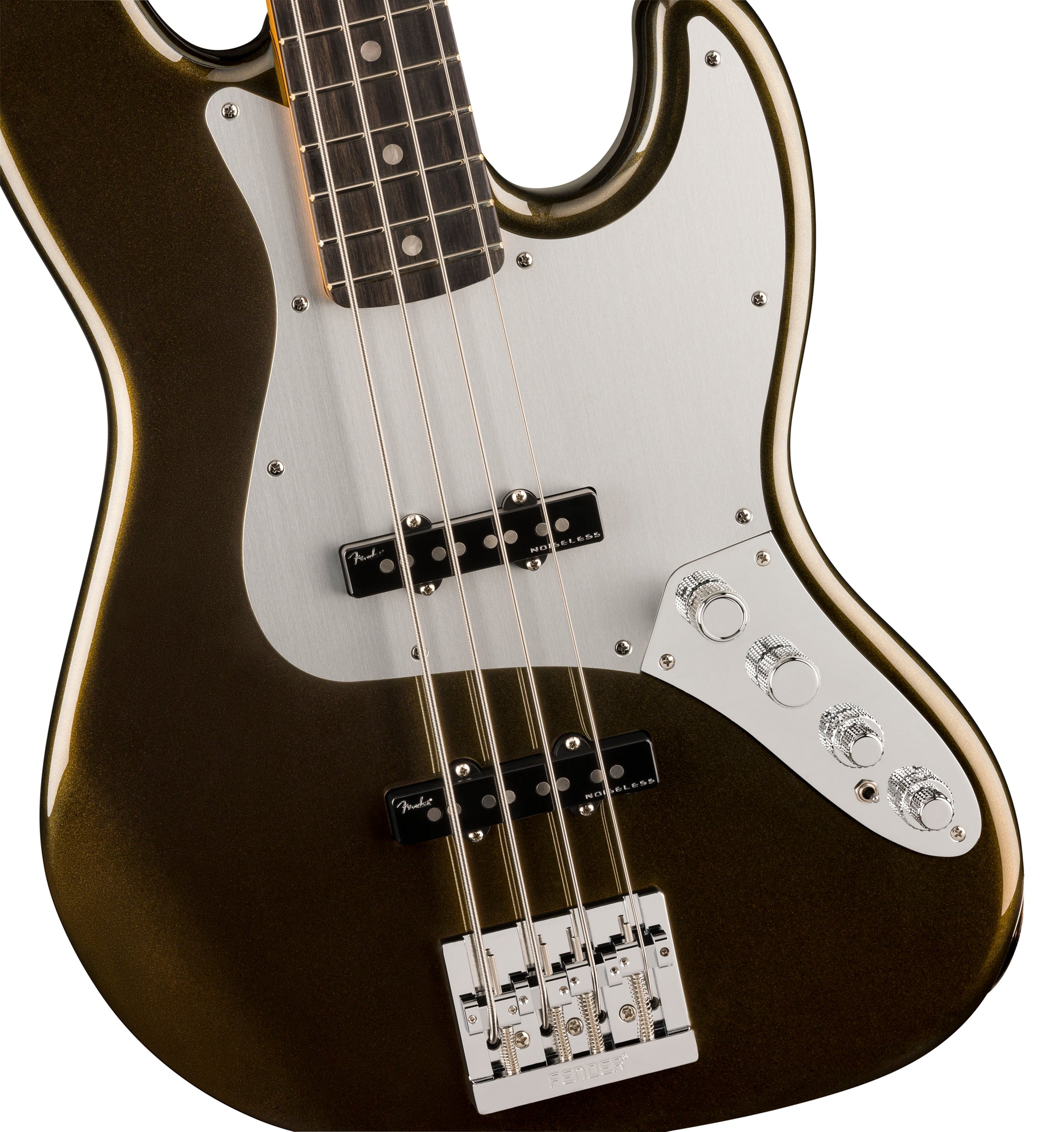 Fender American Ultra II Jazz Bass EB Bajo Eléctrico Texas Tea 4